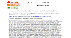 Desktop Screenshot of nmdb.com